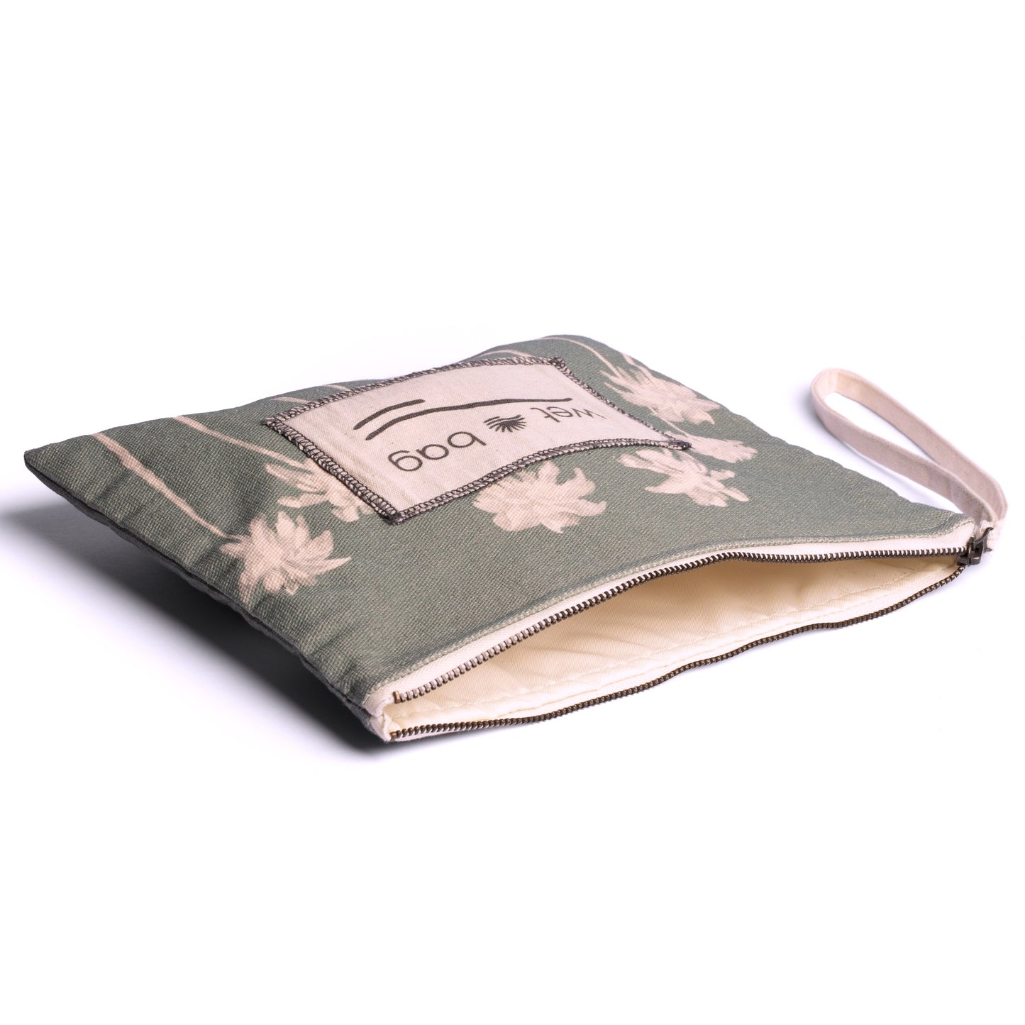 Wet Bag Palmeras Verde Musgo