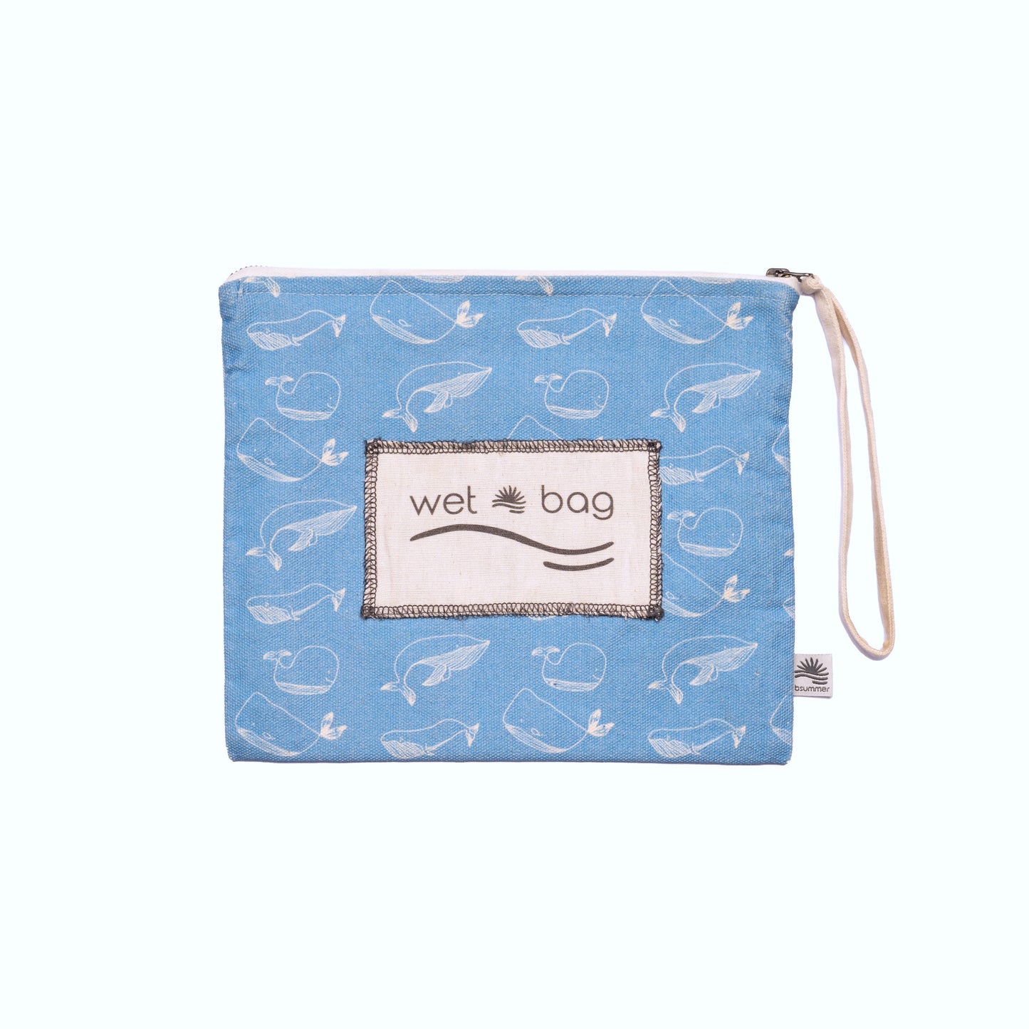 Wet Bag Ballenas Azul