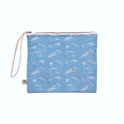 Wet Bag Ballenas Azul