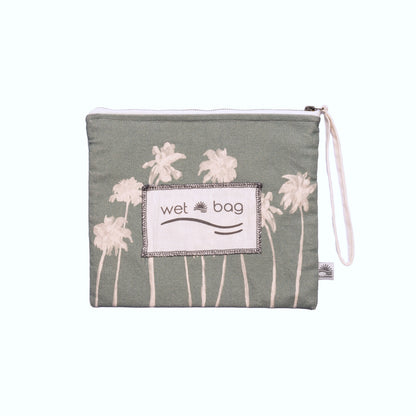 Wet Bag Palmeras Verde Musgo